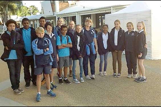 En classe, mais chez les voisins