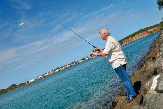 Une pêche tout en souplesse