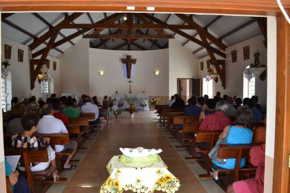 Sainte-Anne vit sa première messe