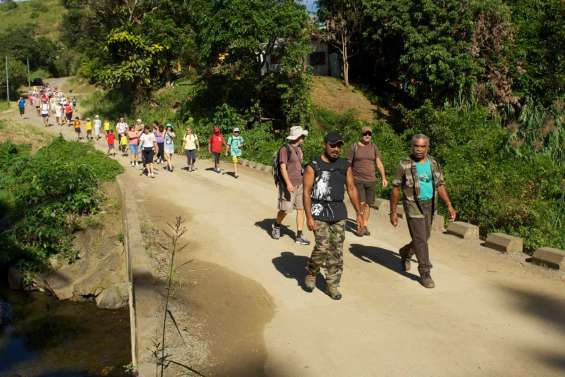 Les randonneurs s'en mettent plein la vue
