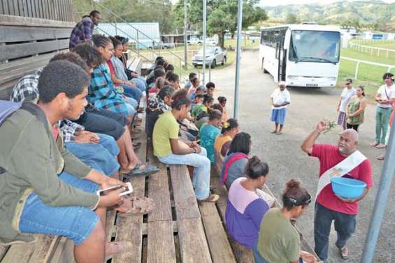 Les jeunes chrétiens sont arrivés