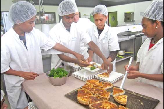 Dans les cuisines de la formation