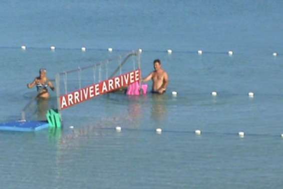 Côté coulisses : la nage en eau libre à Ouvéa [Vidéo]