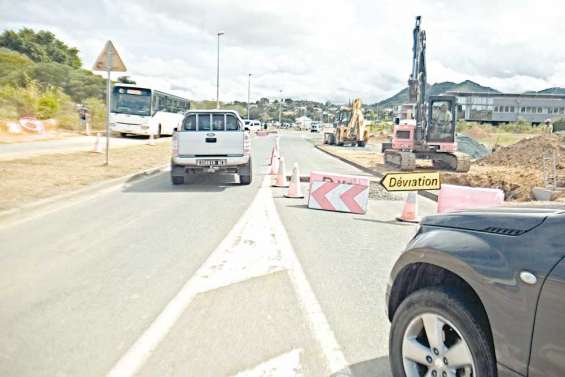 Une déviation temporaire