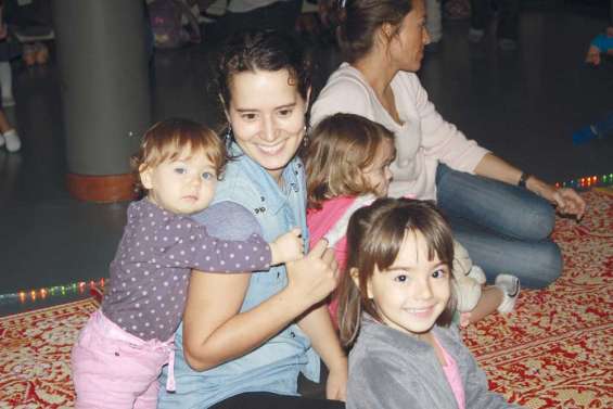 En douceur sur la natte