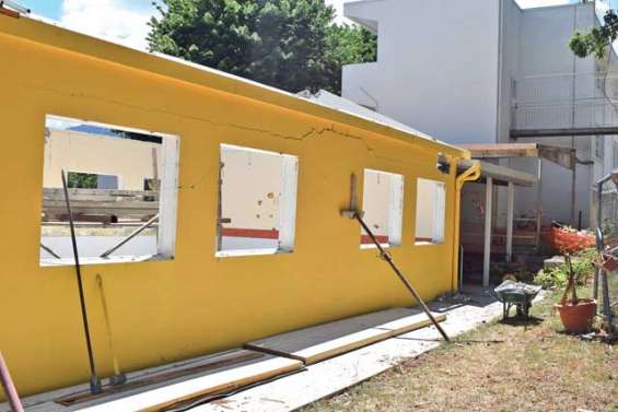 De lourds travaux pour réhabiliter la cantine