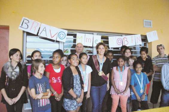 Une championne au collège