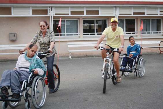 Du vélo dans un fauteuil