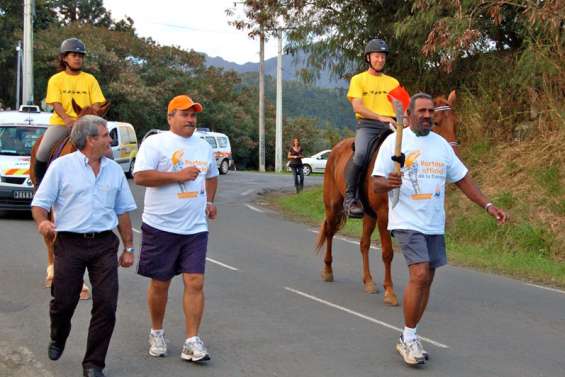 Le parcours de la flamme