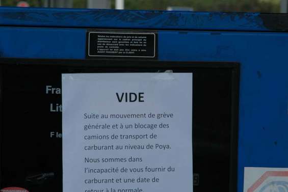 Grève générale : la brousse bientôt à sec d'essence