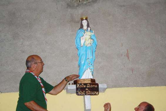 La Vierge restaurée