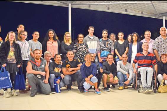 Les athlètes des Jeux du Pacifique récompensés par la commune