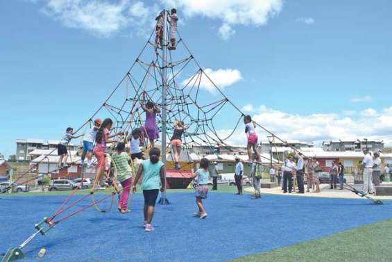 Brigitte, le troisième plateau sportif de l'année inauguré hier