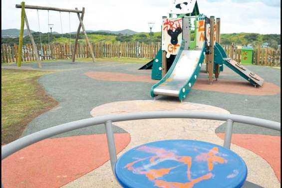 Le parc est déjà dégradé