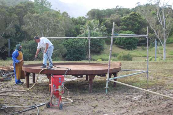 La poêle géante fin prête