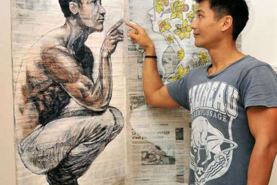 Un artiste à la page