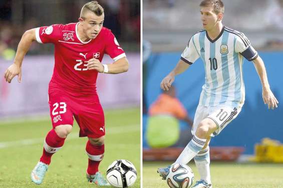 Shaqiri contre Messi