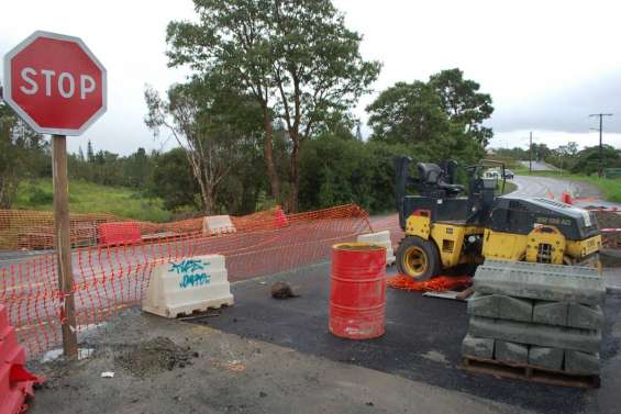 Fin de travaux imminente sur la route d'Ondémia