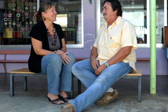 Marie-Christine et Pascal Mornet-Grégoire, l'école est finie