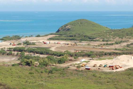 Les travaux avancent à Tiaré