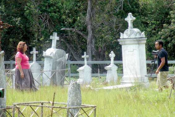 Le cimetière du bagne à la télé