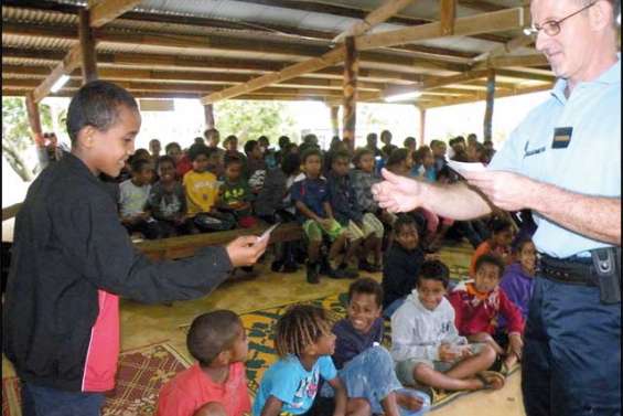 Des piétons avertis