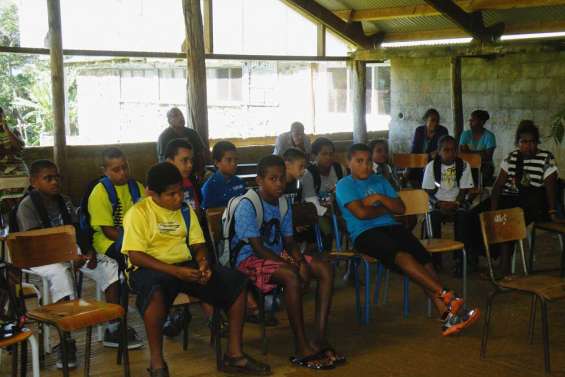 Des élèves de sixième bien accompagnés