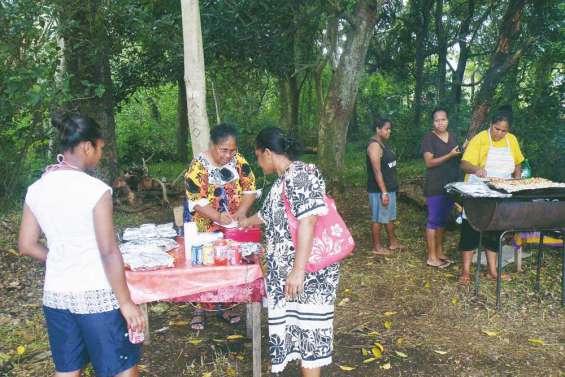Un snack dans la forêt