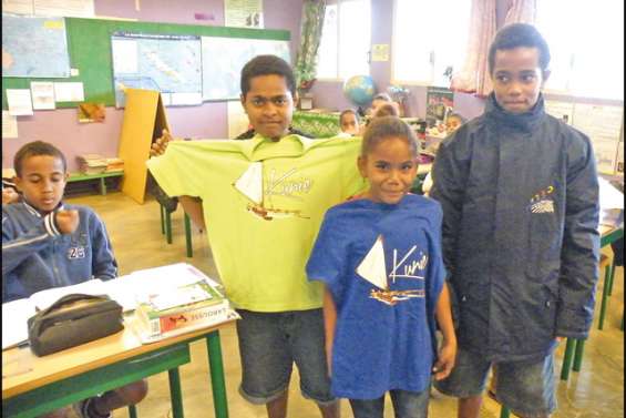 Habillés pour l'hiver kiwi