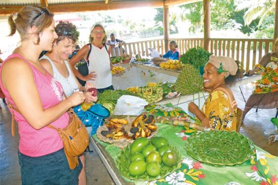 Le marché de Vao avancé