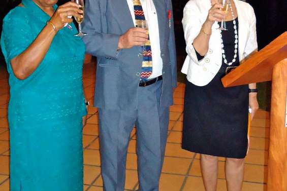 Décorations à l'ambassade