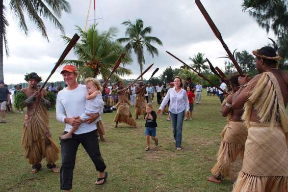 Fleur australe à Port-Vila