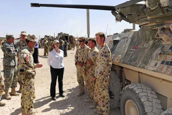 Retrait des troupes en 2013