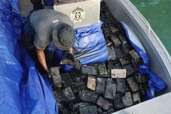 Saisie de 750 kg de cocaïne