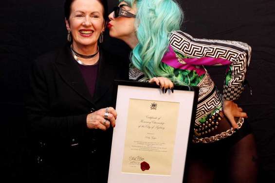 Lady Gaga, chez elle à Sydney