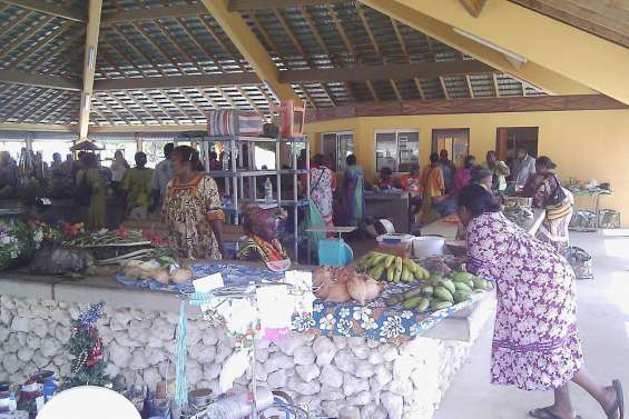 Du changement au marché de Wé