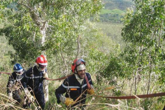 Les pompiers au charbon