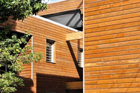 Tout de bois construit 