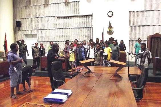 La crème de l'internat de Baganda au Vanuatu