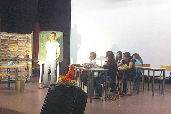 Les jeunes en scène