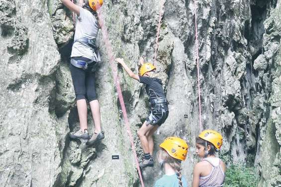 Accros à l'escalade