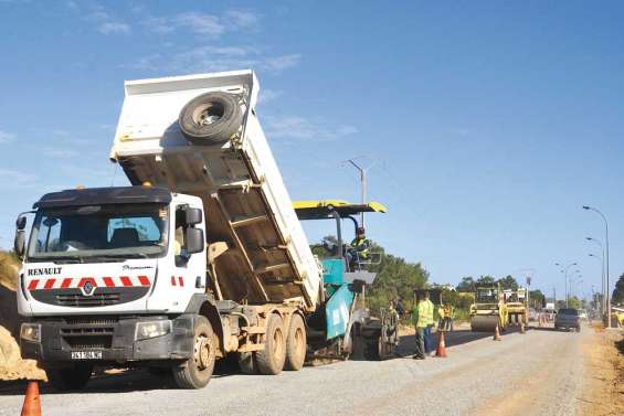 Les travaux en meilleure voie