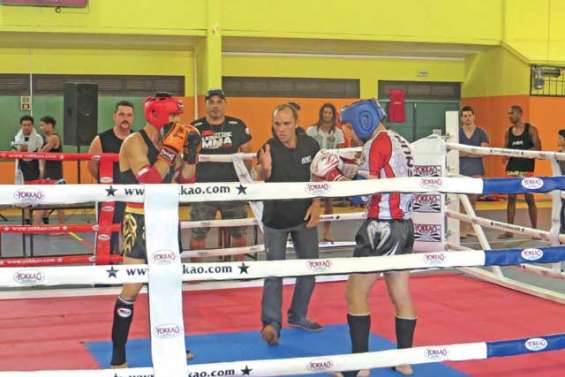 Sur le ring juste pour le plaisir