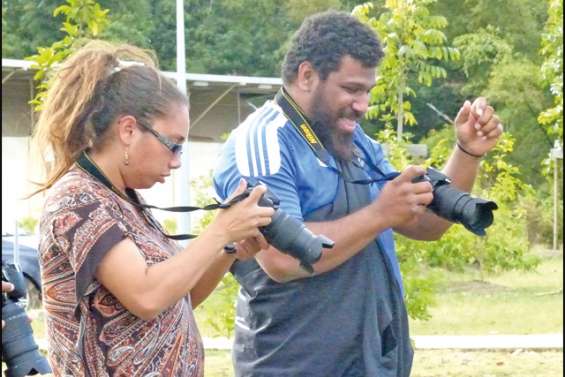 L'œil sur l'objectif