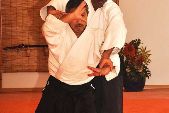 Un modèle sur le tatami