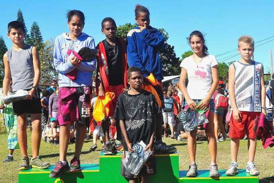 Les élèves dans les starting-blocks
