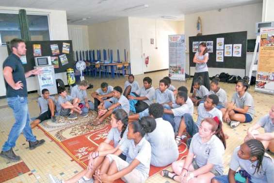 Les collégiens sensibilisés  à la gestion des déchets