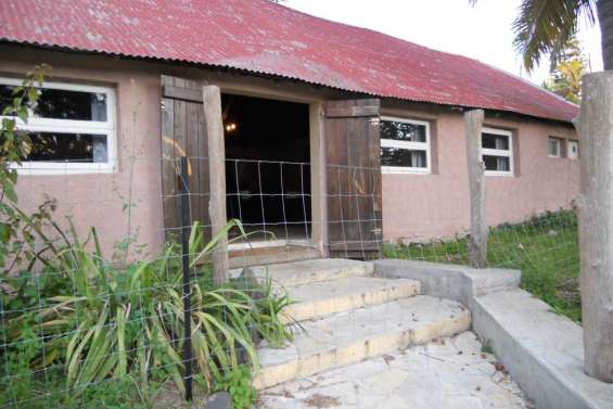 La clôture devra être enlevée