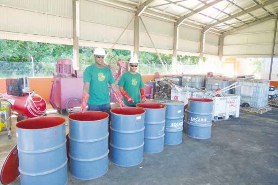Cent kilos de déchets  phytosanitaires