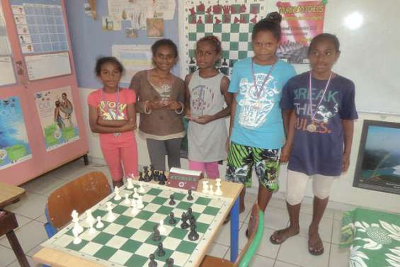 L'école pilote de Wé a remporté  un trophée aux échecs